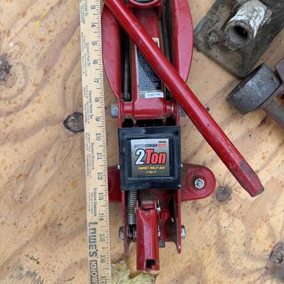 LOT 109: Floor Jacks and Jack Stands