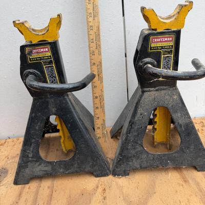 LOT 109: Floor Jacks and Jack Stands