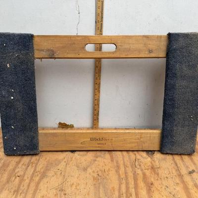 LOT 110: Scaffolding, Furniture Dolly, Dual Shop Light