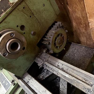 LOT 111: Steel Lathe - VERY HEAVY