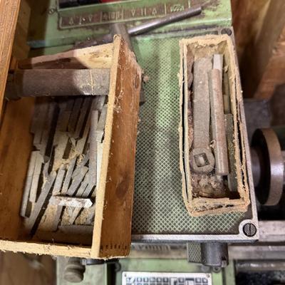 LOT 111: Steel Lathe - VERY HEAVY