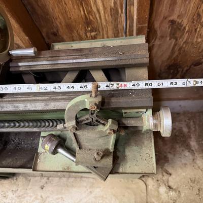 LOT 111: Steel Lathe - VERY HEAVY