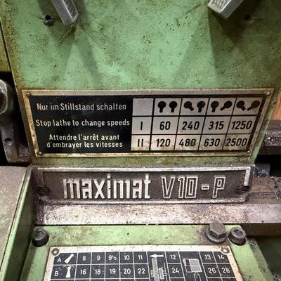 LOT 111: Steel Lathe - VERY HEAVY