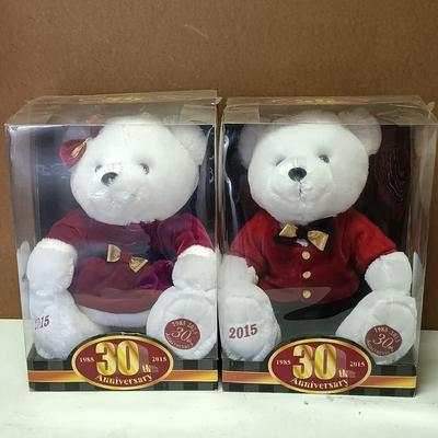LOT 112: Vintage Christmas Teddy Bears, Loaf Pans, Dancing Santa & More