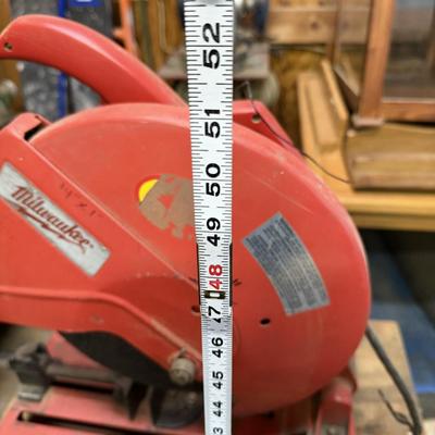LOT 114 - Milwaukee Heavy- Duty Bench Top Abrasive Cut Off Saw