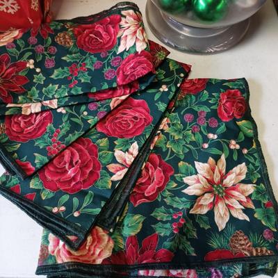 LOT 116: Vintage Bisque Pottery Nativity Figurines, Art Glass Ornaments, Glass Bells & More