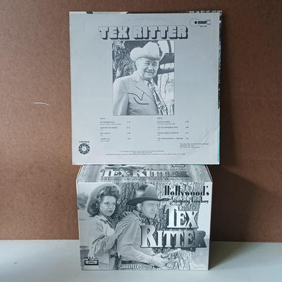 LOT 117: Large Collection of Western VHS Tapes, Cassettes & Tex Ritter Record