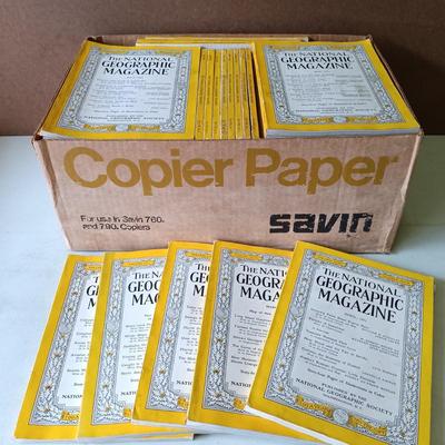 LOT 121: Large Collection of National Geographic Magazines 1950s - 1960s
