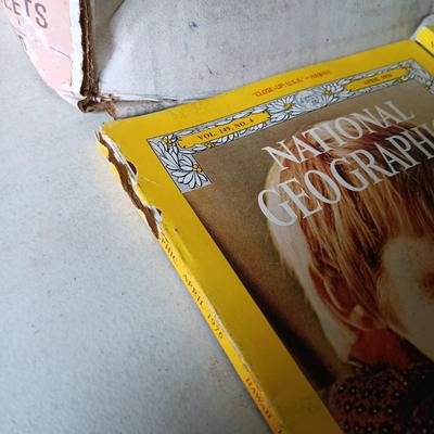 LOT 122: Large Collection of National Geographic Magazines 1970s - 1980s