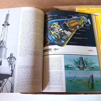 LOT 124: Large Collection of National Geographic Magazines 1950s - 1960s