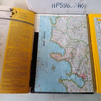 LOT 124: Large Collection of National Geographic Magazines 1950s - 1960s