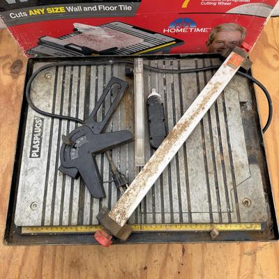 LOT 125 - Floor Tile Cutting Tools