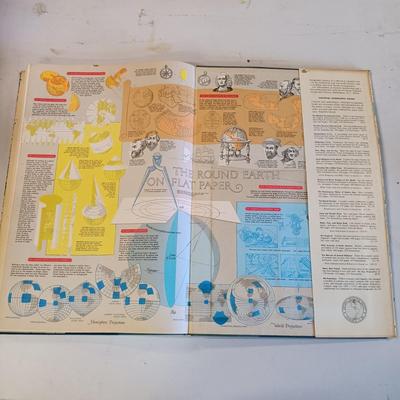 LOT 126: National Geographic 1975 Atlas of the World, On Assignment Board Game & Magazines on CD-ROM