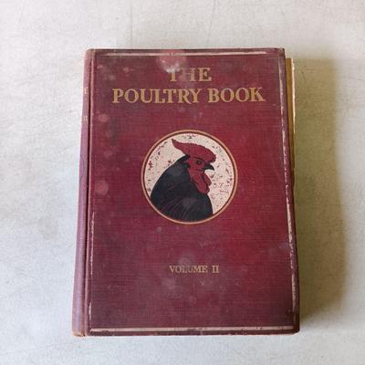LOT 133: The Poultry Book 1904 Volumes I and II