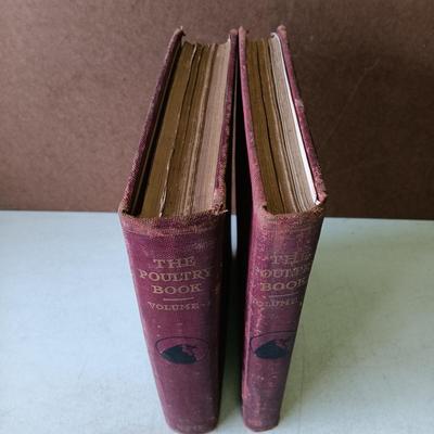 LOT 133: The Poultry Book 1904 Volumes I and II