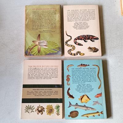 LOT 136: Golden Nature Guides, Webster's New World Dictionary 1963 & More