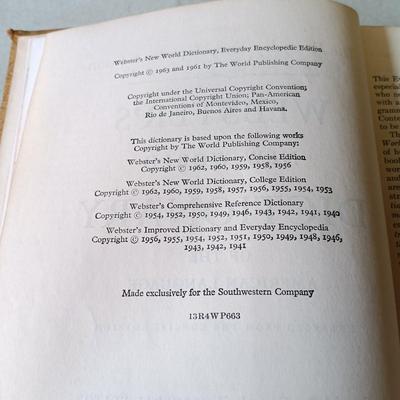 LOT 136: Golden Nature Guides, Webster's New World Dictionary 1963 & More
