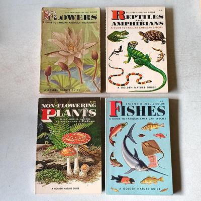 LOT 136: Golden Nature Guides, Webster's New World Dictionary 1963 & More