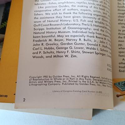 LOT 136: Golden Nature Guides, Webster's New World Dictionary 1963 & More