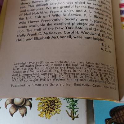 LOT 136: Golden Nature Guides, Webster's New World Dictionary 1963 & More