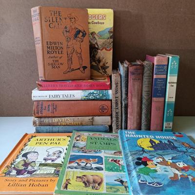 LOT 139: Vintage Children's Books and Novels