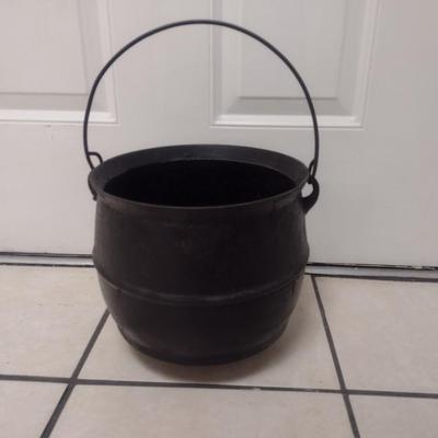 Vintage Cast Iron Tripod Cauldron