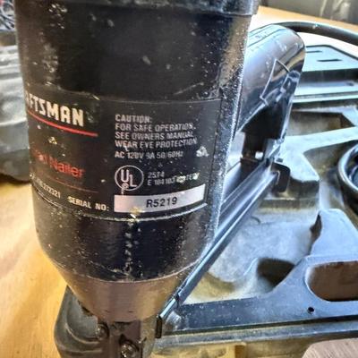 LOT 143 - Craftsman Electric Brad Nailer & Black & Decker Jigsaw