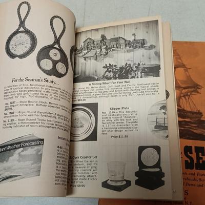 LOT 147: Elisha Webb & Son Co. Ship Equipment Catalog, Old Ironsides Sketchbook, Sun Shipbuilding and Lodge 802 Agreement Programs...