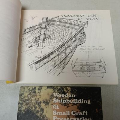 LOT 147: Elisha Webb & Son Co. Ship Equipment Catalog, Old Ironsides Sketchbook, Sun Shipbuilding and Lodge 802 Agreement Programs...