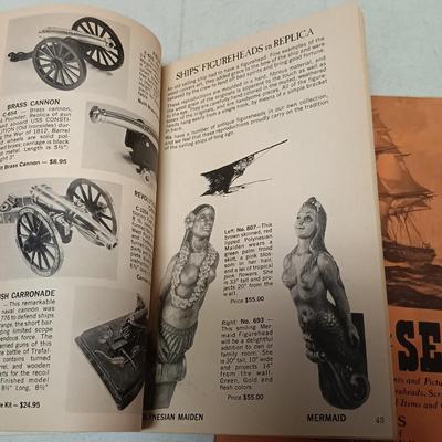 LOT 147: Elisha Webb & Son Co. Ship Equipment Catalog, Old Ironsides Sketchbook, Sun Shipbuilding and Lodge 802 Agreement Programs...