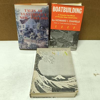 LOT 147: Elisha Webb & Son Co. Ship Equipment Catalog, Old Ironsides Sketchbook, Sun Shipbuilding and Lodge 802 Agreement Programs...