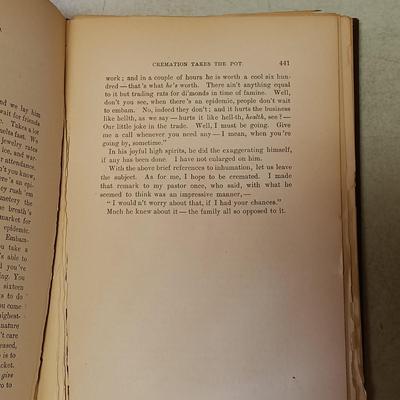LOT 155: Mark Twain's Life on the Mississippi 1883 Illustrated James R. Osgood and Co.