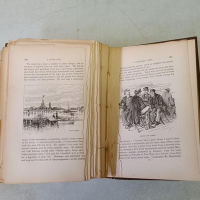 LOT 155: Mark Twain's Life on the Mississippi 1883 Illustrated James R. Osgood and Co.