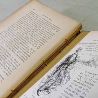 LOT 155: Mark Twain's Life on the Mississippi 1883 Illustrated James R. Osgood and Co.