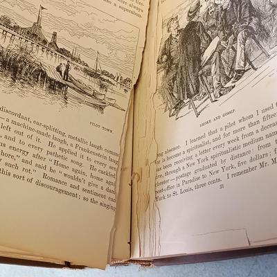 LOT 155: Mark Twain's Life on the Mississippi 1883 Illustrated James R. Osgood and Co.