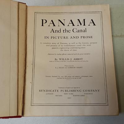 LOT 156: Henry M. Stanley's In Darkest Africa 1890 Vol II, Abbot's Panama and the Canal 1913 & More