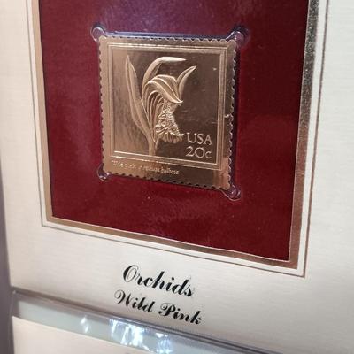 LOT 159: Postal Commemorative Society 22kt Gold Proof Replicas of US Stamps (24 Pages)