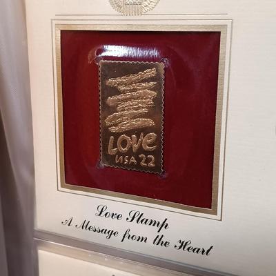 LOT 159: Postal Commemorative Society 22kt Gold Proof Replicas of US Stamps (24 Pages)