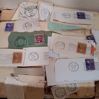 LOT 160: Large Collection of Antique and Vintage Stamps