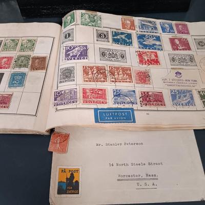 LOT 160: Large Collection of Antique and Vintage Stamps