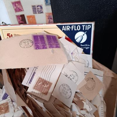 LOT 160: Large Collection of Antique and Vintage Stamps