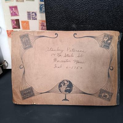 LOT 160: Large Collection of Antique and Vintage Stamps