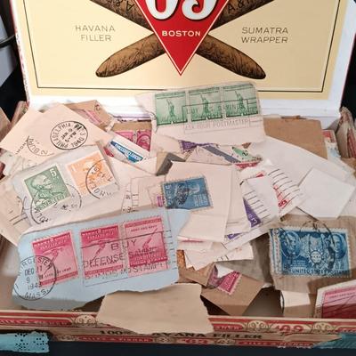 LOT 160: Large Collection of Antique and Vintage Stamps