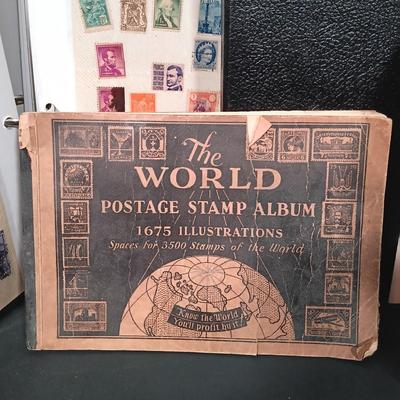 LOT 160: Large Collection of Antique and Vintage Stamps