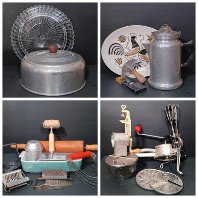 LOT 167: Vintage Kitchen Collection