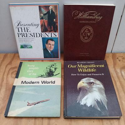 LOT 173: Charles Morris' Decisive Events in the Story of the Great Republic 1891, National Parks Portfolio 1931 & More