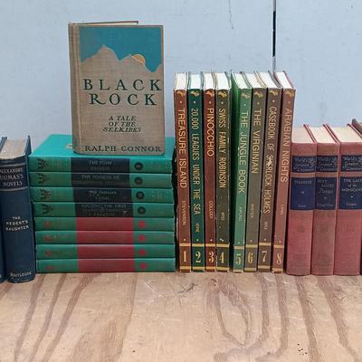 LOT 174: Educator Classic Library Volumes 1 - 8, Spencer Press Inc. Book Collection, Fountain Press Books & More