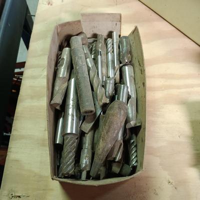 LOT 175: Auger Bits, Drill Bits, Hand Drill, Flat Wood Drill Bits & More