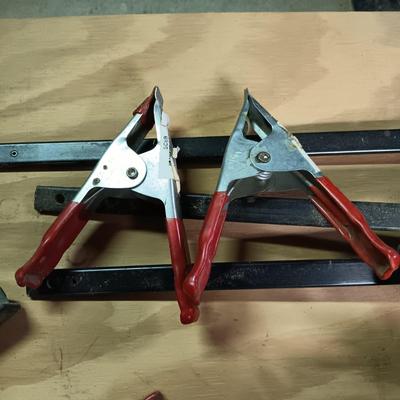 LOT 176: Bar Clamps, Corner Clamps & Spring Clamps