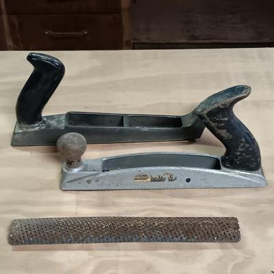 LOT 177: Vintage Hand Planes and Rasp Planes